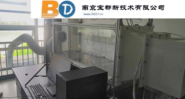 昆虫风洞实验现场